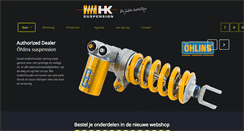 Desktop Screenshot of hksuspension.nl